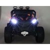 Elektrická bugina Turbo RZR 4x4 dvoumístná s 2,4G DO, odpružením, EVA koly, zelená
