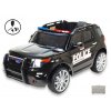 Elektrické autíčko džíp USA policie s megafonem černý
