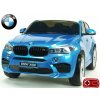 815 35 elektricke auticko bmw x6m dvoumistne s 2 4g bluetooth ovladacem modra metaliza