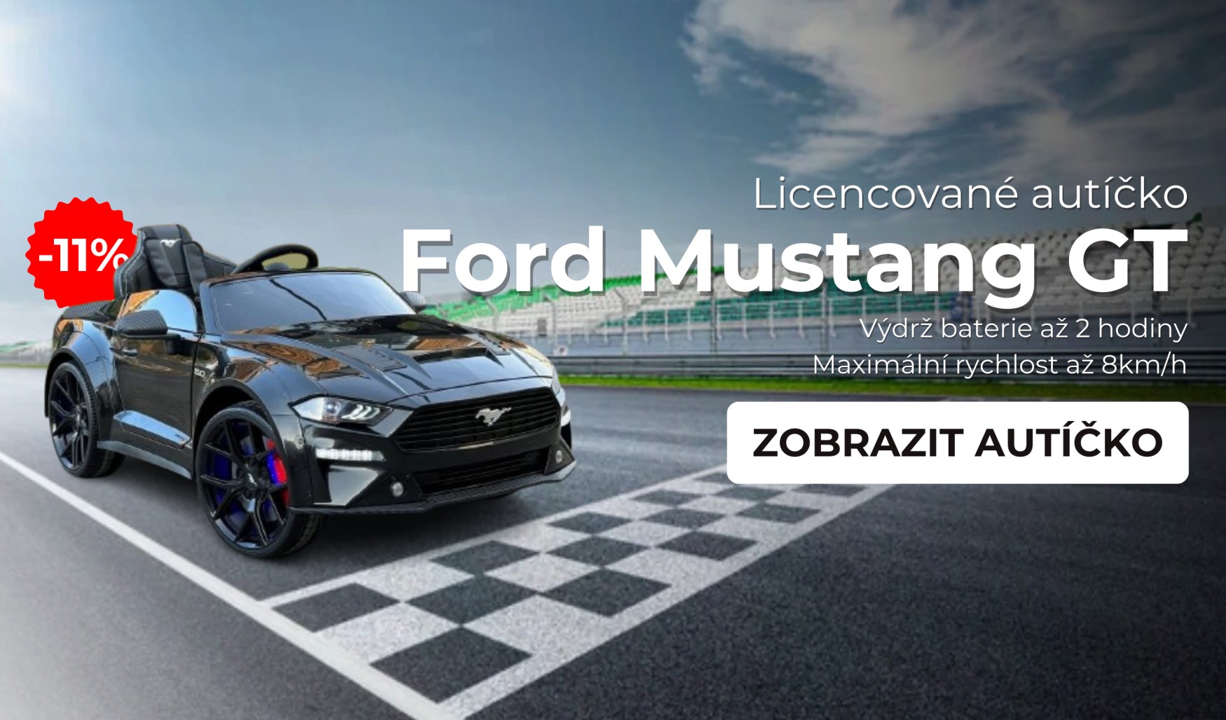 Mustang dětská autíčka