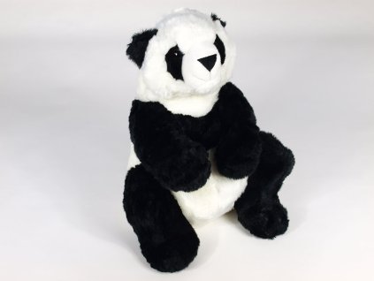 Rozkošná plyšová sedící PANDA, 56cm