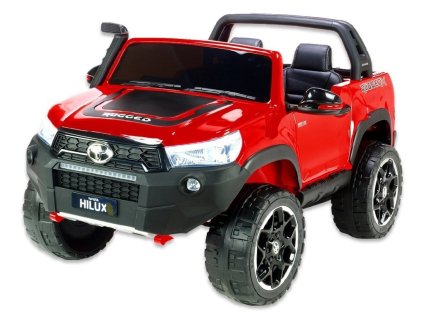 Toyota Hilux Rugged-X s 2.4G, 4x4, 2x 12V/10Ah, dvoumístná, červená
