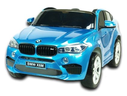 BMW X6M s 2,4G, dvoumístné, modrá metalíza