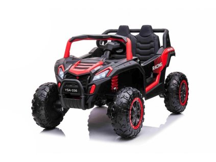 odběr v Teplicích!, Bugina Racing 4x4 12V s 2.4G, jednomístná, 4x motory 35W, červená  odběr v Teplicích!, Bugina Racing 4x4 12V s 2.4G, jednomístná, 4x motory 35W, červená