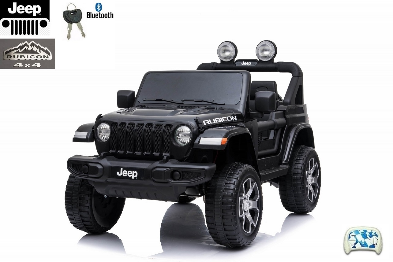Jeep Wrangler Rubicon s 2.4G, náhonem 4x4, lakovaný černý
