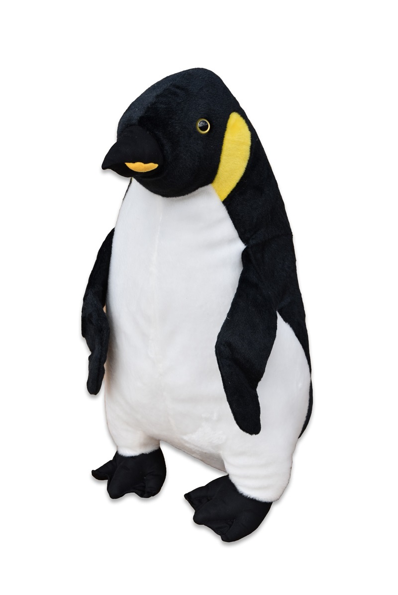 Plyšový roztomilý tučňák, výška 55cm, obvod těla 79cm