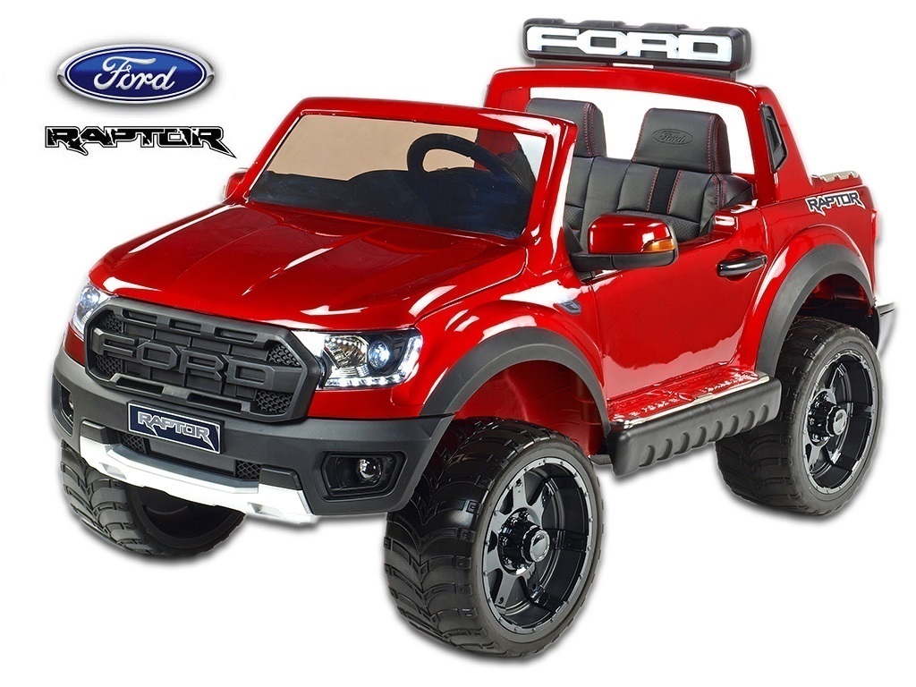Ford Raptor s 2.4G, dvoumístný, vínová metalíza