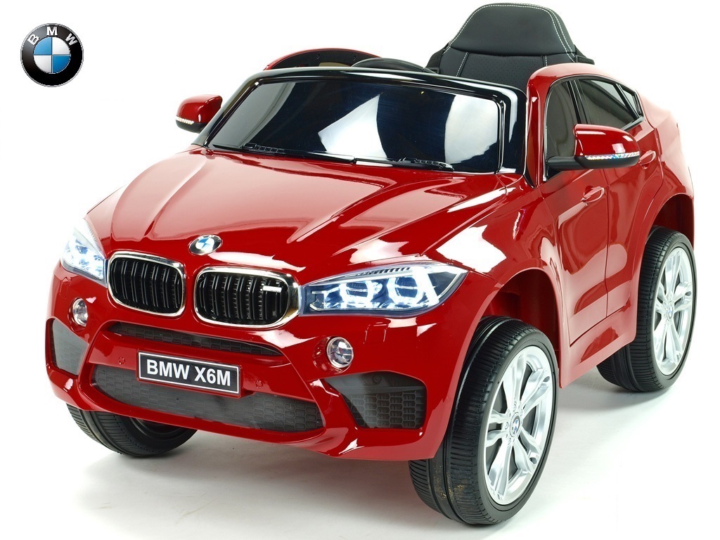 BMW X6M s 2,4G, jednomístné, červené