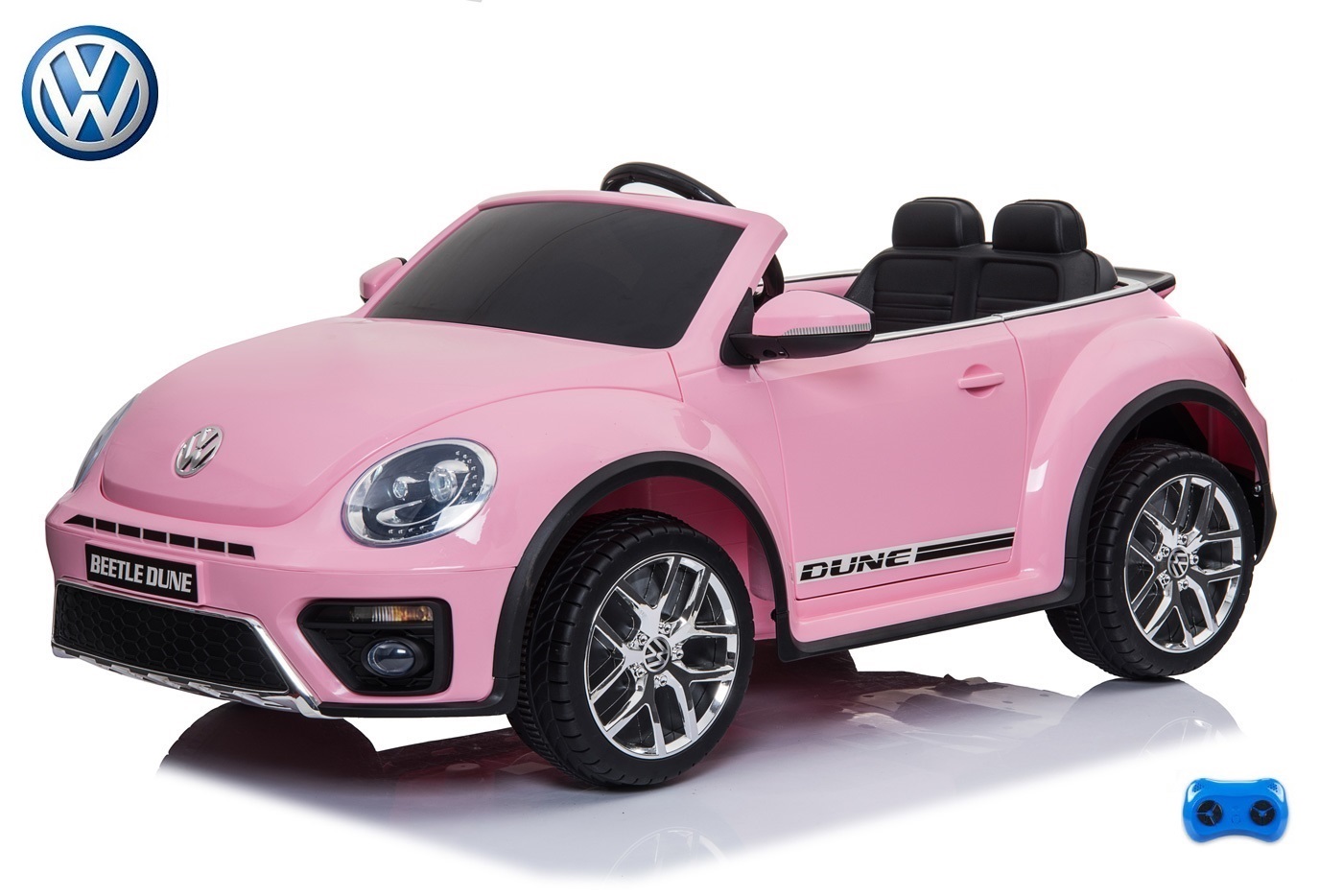 Volkswagen Beetle Dune cabrio s 2,4G, růžový