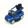 Ford Ranger s vodící tyčí, stříškou a madly, pro nejmenší, modrá metalíza