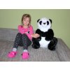 Rozkošná plyšová sedící panda, výška 56cm  Rozkošná plyšová sedící panda, výška 56cm
