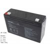 Gelová nabíjecí baterie Vipow 6V-12Ah/ 20HR