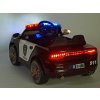 Elektrické auto USA policie s 2,4G, megafon, policejní LED a zvukové efekty, střední velikost