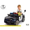 Elektrické auto USA policie s 2,4G, megafon, policejní LED a zvukové efekty, střední velikost