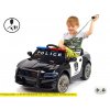 Elektrické auto USA policie s 2,4G, megafon, policejní LED a zvukové efekty, střední velikost