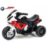 Motocykel Trike BMW S1000RR, pre najmenších a začiatočníkov, 6V, červená