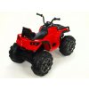 Čtyřkolka Predator s 2,4G, čalouněná sedačka, EVA kola, červená