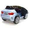 BMW X6M s 2,4G, jednomiestnou, strieborno-šedou metalízou