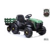 Farmářský traktor s 2,4G, vlekem a lopatou, baterie 12V/7Ah, zelený