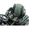 Farmářský traktor s 2,4G, vlekem a lopatou, baterie 12V/7Ah, zelený