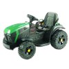 Farmářský traktor s 2,4G, vlekem a lopatou, baterie 12V/7Ah, zelený