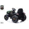 Farmářský traktor s 2,4G, vlekem a lopatou, baterie 12V/7Ah, zelený