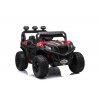 Bugina Turbo RZR 4x4 s 2.4G, dvoumístná, 2x baterie, 4x motory 35W, červená