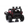 Bugina Turbo RZR 4x4 s 2.4G, dvoumístná, 2x baterie, 4x motory 35W, červená