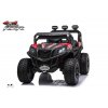 Bugina Turbo RZR 4x4 s 2.4G, dvoumístná, 2x baterie, 4x motory 35W, červená