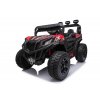 Bugina Turbo RZR 4x4 s 2.4G, dvoumístná, 2x baterie, 4x motory 35W, červená