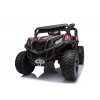Bugina Turbo RZR 4x4 s 2.4G, dvoumístná, 2x baterie, 4x motory 35W, červená