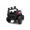 Bugina Turbo RZR 4x4 s 2.4G, dvoumístná, 2x baterie, 4x motory 35W, červená