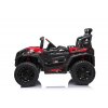Bugina Turbo RZR 4x4 s 2.4G, dvoumístná, 2x baterie, 4x motory 35W, červená