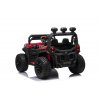 Bugina Turbo RZR 4x4 s 2.4G, dvoumístná, 2x baterie, 4x motory 35W, červená