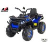 odběr v Teplicích!, Čtyřkolka Xmen s 2.4G, 4x4, náhon všech EVA kol, polymer potah modrá