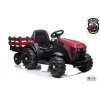Farmářský traktor s 2,4G, vlekem a lopatou, baterie 12V/14Ah !!, červený