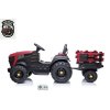 Farmářský traktor s 2,4G, vlekem a lopatou, baterie 12V/14Ah !!, červený