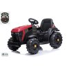 Farmářský traktor s 2,4G, vlekem a lopatou, baterie 12V/14Ah !!, červený