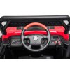 odběr v Teplicích!, Bugina Turbo RZR 4x4 s 2.4G, dvoumístná, 2x baterie, 4x motory 35W, červená