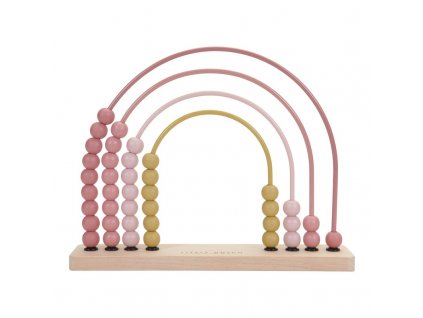 0012147 little dutch rainbow abacus pink 0