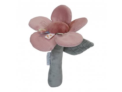 0016960 little dutch rattle toy pink flower flowers butterflies 0 1000