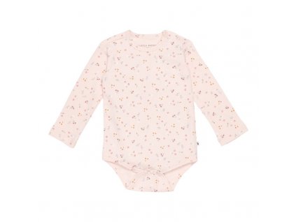 0016065 little dutch bodysuit long sleeves little pink flowers 50 56 little pink flowers 0