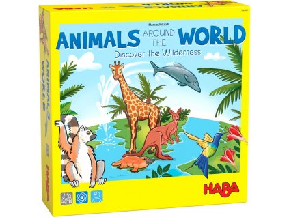 306561 Haba Spolocenska hra pre deti Zvieratka z celeho sveta 04