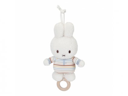 LITTLE DUTCH - Hudební králíček Miffy vintage proužky