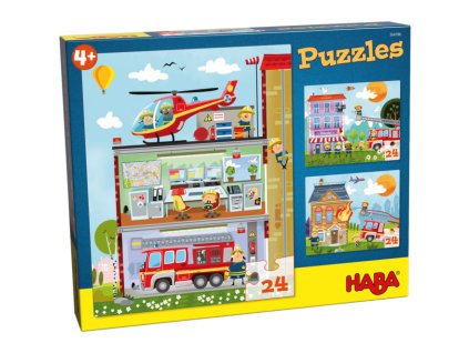 Haba Puzzle Hasiči