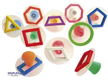 Eduplay Sada maxi razítek Obrysy tvarů