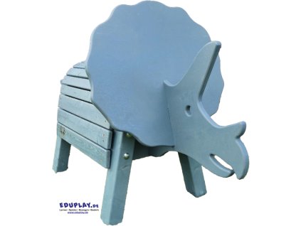 Eduplay Dřevěný triceratops na zahradu