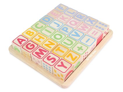 PL101 ABC Wooden Blocks