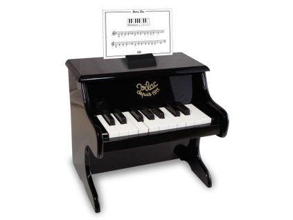 piano noir 18 touches avec partitions