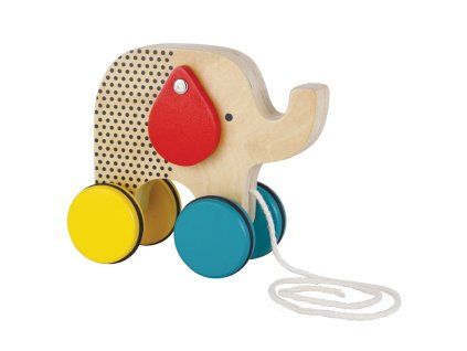 modern wooden pull toy elephant 1024x1024